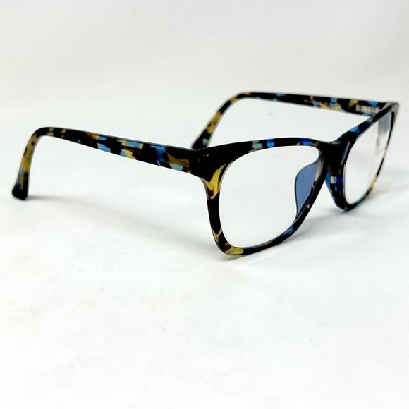 Cinzia Eyeglass Frames CIN 5075 Blue Teal Tortoise/Gold Cat Eye 53 [] 15 140 - Picture 2 of 11